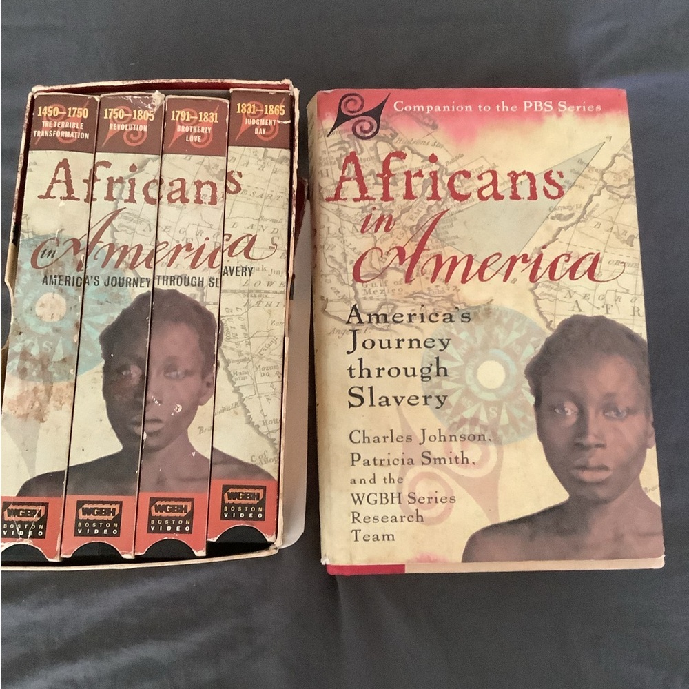 Africans in America‎ Book and VHS Set